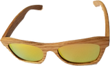 Turt Sunglasses, Sunset Gold, Bamboo, Natural