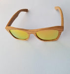 Turt Sunglasses, Sunset Gold, Bamboo, Natural - $55 each - Wholesale